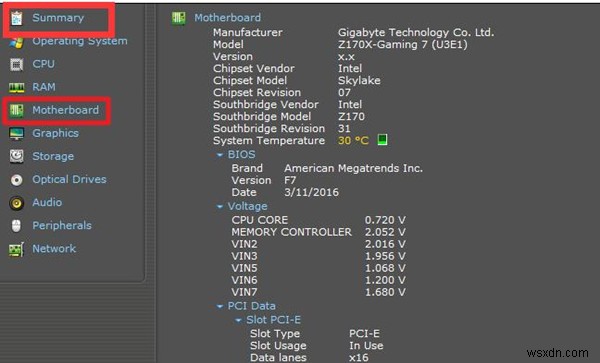 จะค้นหาว่าฉันมีเมนบอร์ดอะไร Windows 10, 8, 7? 