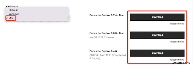 ดาวน์โหลดไดรเวอร์ Focusrite Scarlett Solo บน Windows 11, 10, 8, 7 และ Mac 