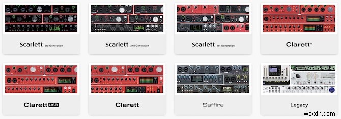 ดาวน์โหลดไดรเวอร์ Focusrite Scarlett Solo บน Windows 11, 10, 8, 7 และ Mac 