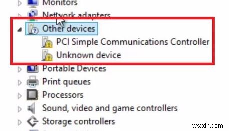 ไดรเวอร์ PCI Simple Communications Controller สำหรับ Windows 10, 8, 7 