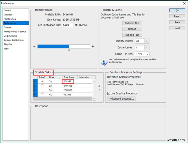 Photoshop Scratch Disk แบบเต็ม – อธิบายแบบเต็ม &6 วิธีแก้ปัญหา 