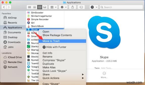 วิธีถอนการติดตั้ง Skype บน Windows 10, 8, 7 และ Mac 