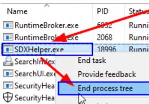 วิธีแก้ไขการใช้งาน CPU สูงของ Microsoft Office SDX Helper 