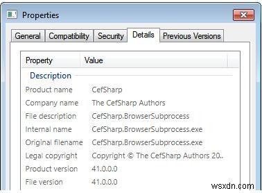 CefSharp.BrowserSubprocess.exe:มันคืออะไรและจะแก้ปัญหาอย่างไร? 