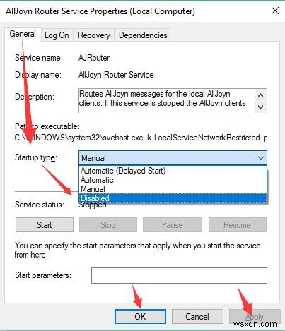 Alljoyn Router Service คืออะไรและจะปิดการใช้งานได้อย่างไร 
