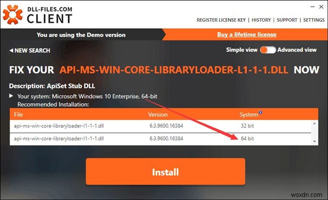 แก้ไข:api-ms-win-core-libraryloader-l1-1-1.dll หายไปจาก Windows 10 
