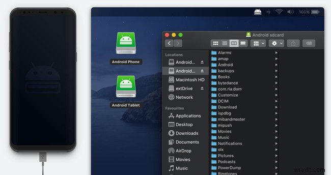 MacDroid Review:ถ่ายโอนไฟล์และแอพระหว่าง Andorid และ Mac 