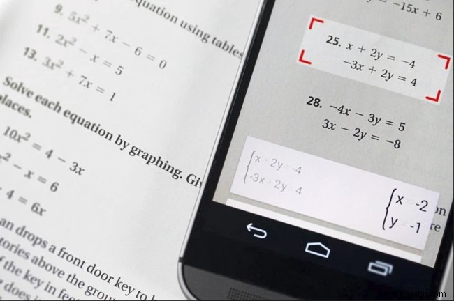 Photomath – ง่ายต่อการเรียนรู้และแก้ปัญหาทางคณิตศาสตร์ 