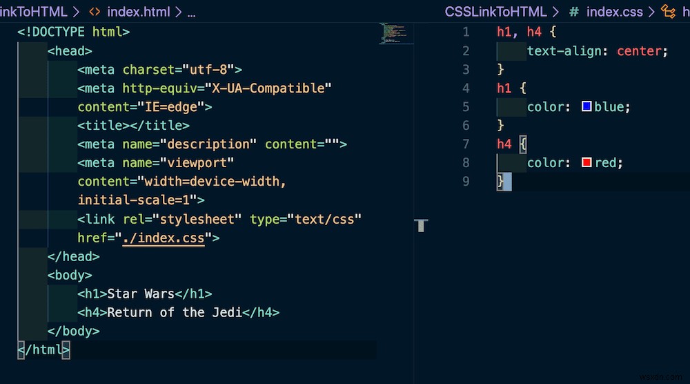 วิธีเชื่อมโยง CSS กับ HTML เพื่อให้มาร์กอัปอ่านง่ายขึ้น 