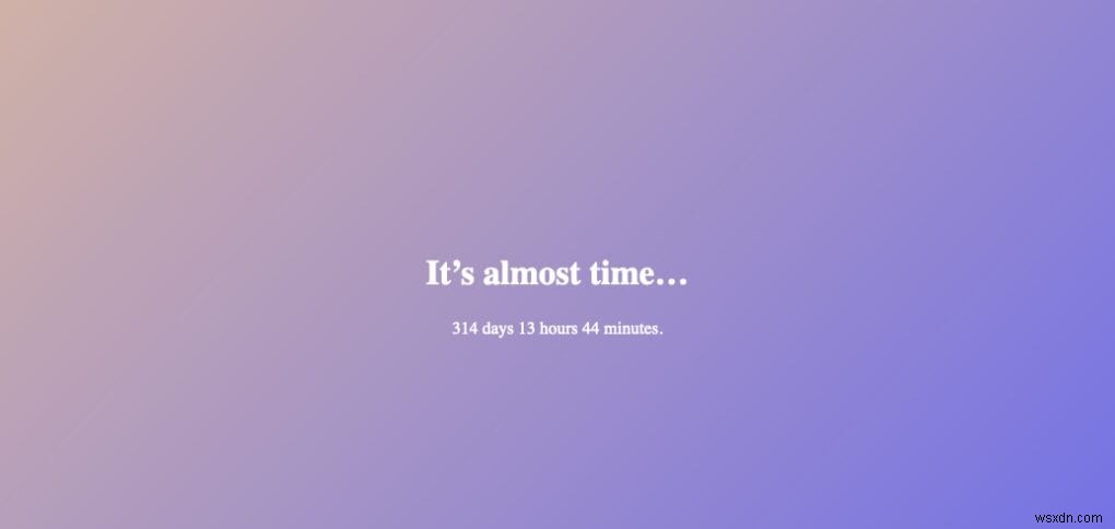 JavaScript Countdown Timer:บทช่วยสอน 