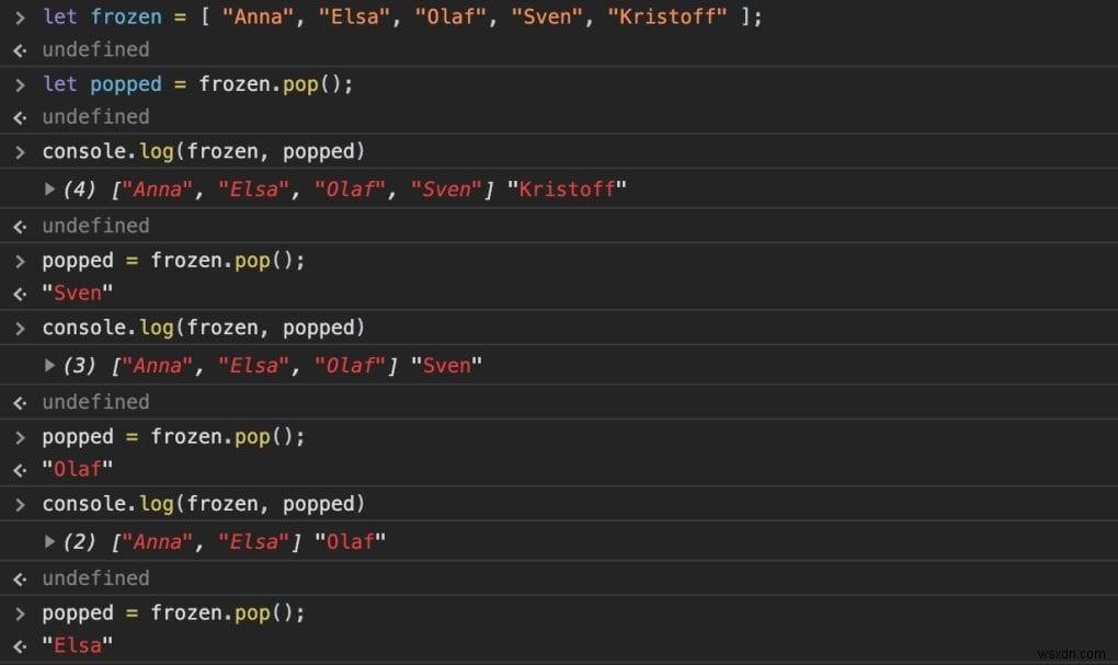 JavaScript Pop Method:มันคืออะไรและจะใช้งานอย่างไร 