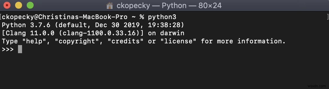 Python Hello World:คู่มือการใช้งาน 