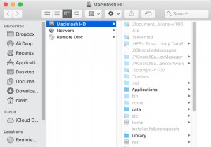 วิธีเปิดไดเรกทอรีรากของ Mac ใน Finder ผ่าน Terminal 
