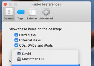 วิธีตั้งค่าโฟลเดอร์ Finder เริ่มต้นบน Mac 