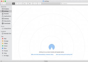 วิธีใช้ Airdrop เพื่อส่งไฟล์บนอุปกรณ์ Mac 
