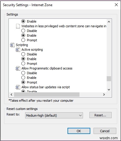 วิธีเปิดใช้งาน JavaScript ใน Windows? 