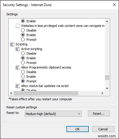 วิธีเปิดใช้งาน JavaScript ใน Internet Explorer (IE) 