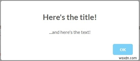 จะแก้ไขชื่อช่องแจ้งเตือน JavaScript ได้อย่างไร 