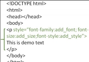 จะเปลี่ยนแบบอักษรข้อความใน HTML ได้อย่างไร? 