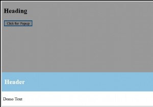 จะสร้างป๊อปอัปโมดอลโดยใช้ JavaScript และ CSS ได้อย่างไร 