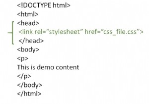 วิธีใช้แท็ก  link  เพื่อกำหนดความสัมพันธ์กับทรัพยากรภายนอก 
