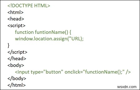 ฉันจะเปลี่ยนเส้นทางหน้าเว็บด้วย JavaScript ได้อย่างไร 