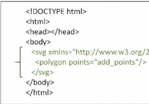 วิธีการวาดดาวใน HTML5 SVG? 
