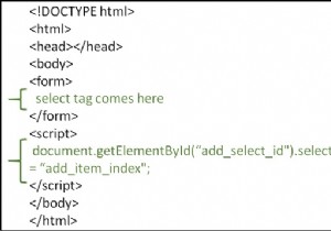 จะเลือกดร็อปดาวน์ล่วงหน้าโดยใช้ JavaScript โดยทางโปรแกรมได้อย่างไร 