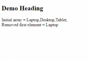 JavaScript Array shift() 
