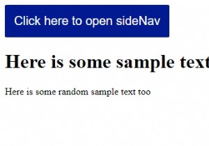 วิธีสร้างเมนูแถบด้านข้างที่ยุบได้ด้วย CSS และ JavaScript 