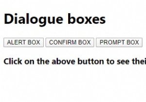 กล่องโต้ตอบ JavaScript 