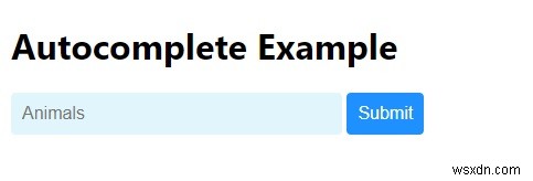 จะสร้างการเติมข้อความอัตโนมัติด้วย JavaScript ได้อย่างไร 