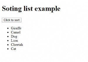 จะเรียงลำดับรายการ HTML โดยใช้ JavaScript ได้อย่างไร 