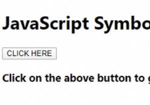 JavaScript Symbol.for () ฟังก์ชั่น 