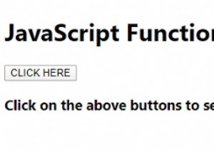 คำจำกัดความของฟังก์ชัน JavaScript 