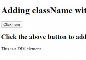 จะเพิ่มชื่อคลาสให้กับองค์ประกอบด้วย JavaScript ได้อย่างไร? 
