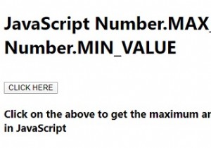 JavaScript Number.MAX_VALUE &Number.MIN_VALUE พร้อมตัวอย่าง 