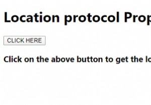 JavaScript Location protocol คุณสมบัติ 