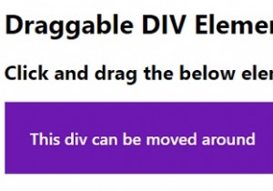 จะสร้างองค์ประกอบ HTML ที่ลากได้ด้วย JavaScript และ CSS ได้อย่างไร 