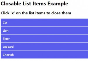 จะปิดรายการด้วย JavaScript ได้อย่างไร? 