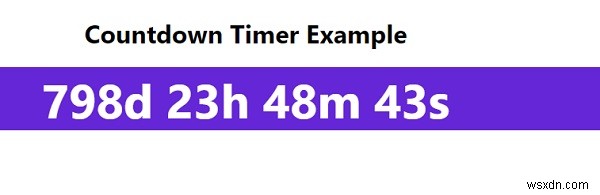 จะสร้างตัวจับเวลาถอยหลังด้วย JavaScript ได้อย่างไร? 