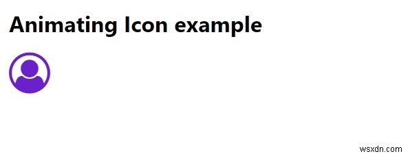 จะใช้ไอคอนเพื่อสร้างเอฟเฟกต์ภาพเคลื่อนไหวด้วย JavaScript ได้อย่างไร? 