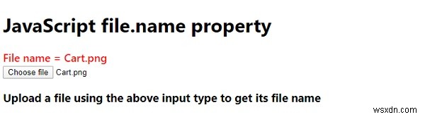 ไฟล์ JavaScript WebAPI คุณสมบัติชื่อไฟล์ 