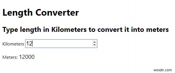 จะสร้างตัวแปลงความยาวด้วย HTML และ JavaScript ได้อย่างไร 