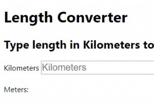 จะสร้างตัวแปลงความยาวด้วย HTML และ JavaScript ได้อย่างไร 