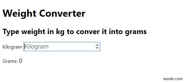 จะสร้างตัวแปลงน้ำหนักด้วย HTML และ JavaScript ได้อย่างไร? 