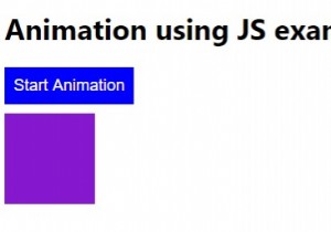 จะสร้างแอนิเมชั่นโดยใช้ JavaScript ได้อย่างไร? 