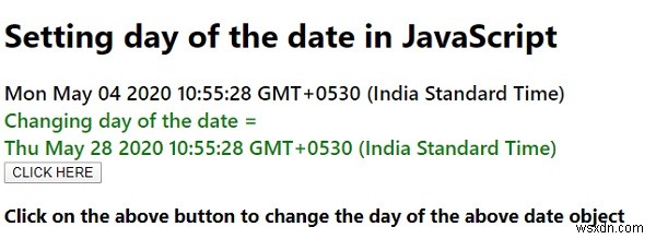 จะกำหนดวันที่ใน JavaScript ได้อย่างไร? 