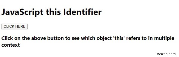 อธิบาย JavaScript คำหลักนี้? 