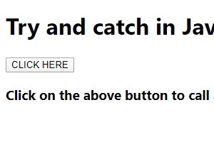 อธิบายคำสั่ง try and catch ใน JavaScript พร้อมตัวอย่าง 